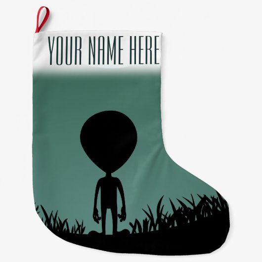 Grande Chaussette De Noël Bas étranger fait sur commande de bas étranger de (Devant)