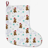 Grande Chaussette De Noël Bébé (Devant)