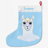 Grande Chaussette De Noël Belle Lama (Dos)