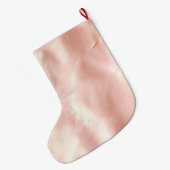 Grande Chaussette De Noël Blush Pink Southwest Cowhide Christmas (Dos (Accrochage))