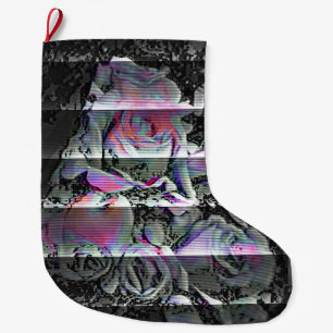 Grande Chaussette De Noël Bouquet Techno