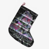 Grande Chaussette De Noël Bouquet Techno (Devant (Accrochage))
