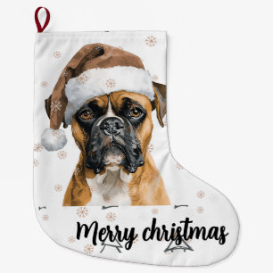 Grande Chaussette De Noël Boxer Noël