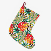 Grande Chaussette De Noël Bright Tropical (Devant (Accrochage))