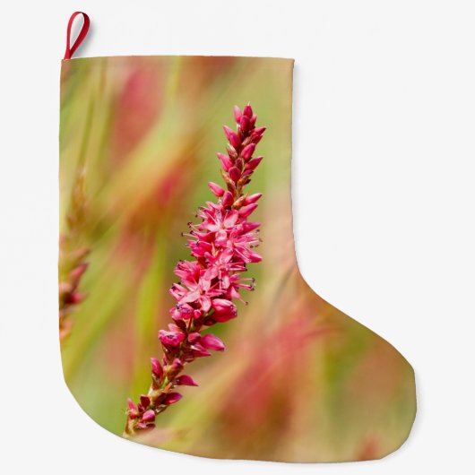 Grande Chaussette De Noël buisson de couleur (Devant)