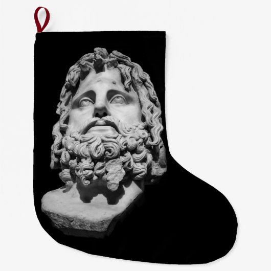 Grande Chaussette De Noël Buste gréco-romain (Devant)