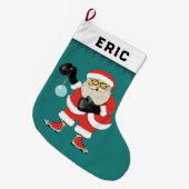 Grande Chaussette De Noël Cadeau de vacances en boîte (Devant (Accrochage))