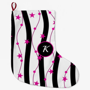 Grande Chaussette De Noël Cadeaux de fête d'anniversaire papier d'emballage
