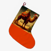 Grande Chaussette De Noël Camel de Noël 1 (Devant (Accrochage))
