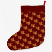 Grande Chaussette De Noël Canada Stocker Canada - Stocking de Noël sur mesur (Dos)