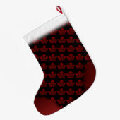 Grande Chaussette De Noël Canada Stocker Canada - Stocking de Noël sur mesur (Dos (Accrochage))