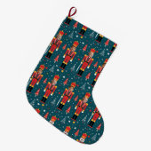 Grande Chaussette De Noël casse-noisette photo personnalisé - 2 images (Devant (Accrochage))