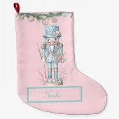 Grande Chaussette De Noël Casse-noix côtière (Devant)