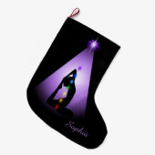 Grande Chaussette De Noël Centré (Devant (Accrochage))