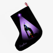 Grande Chaussette De Noël Centré (Dos (Accrochage))