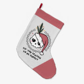 Grande Chaussette De Noël C'Est La Saison D'Être Déplaisant (Devant (Accrochage))