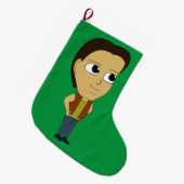 Grande Chaussette De Noël chibi (Devant (Accrochage))