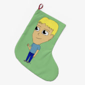 Grande Chaussette De Noël chibi (Devant (Accrochage))