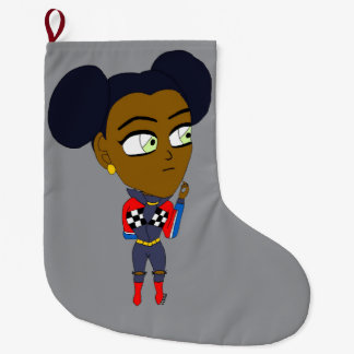 Grande Chaussette De Noël chibi