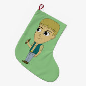 Grande Chaussette De Noël chibi (Devant (Accrochage))