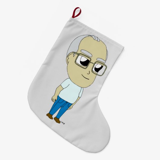 Grande Chaussette De Noël chibi (Devant (Accrochage))