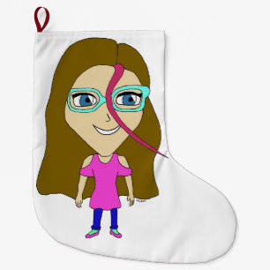 Grande Chaussette De Noël chibi