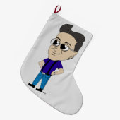 Grande Chaussette De Noël chibi (Devant (Accrochage))