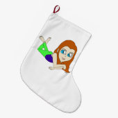 Grande Chaussette De Noël chibi (Devant (Accrochage))