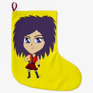 Grande Chaussette De Noël chibi