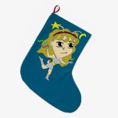 Grande Chaussette De Noël chibi (Devant (Accrochage))
