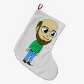 Grande Chaussette De Noël chibi (Devant (Accrochage))