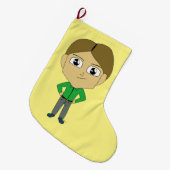 Grande Chaussette De Noël chibi (Devant (Accrochage))