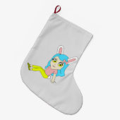 Grande Chaussette De Noël chibi bunnygirl (Devant (Accrochage))