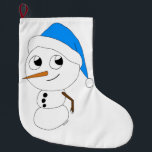Grande Chaussette De Noël chibi snowman<br><div class="desc">Un chibi snowman</div>