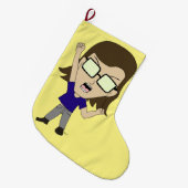 Grande Chaussette De Noël Chibi Sonic_Zeph (Devant (Accrochage))