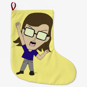 Grande Chaussette De Noël Chibi Sonic_Zeph