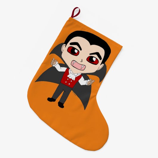 Grande Chaussette De Noël chibi vampire (Devant (Accrochage))