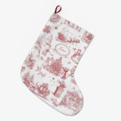 Grande Chaussette De Noël Christmas Party Chinoiserie (Devant (Accrochage))