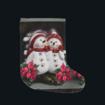 Grande Chaussette De Noël Christmas Stocker, Snowman<br><div class="desc">Stockage de Noël Ce stockage de Noël customisé est attrayant pour Père Noël de petits cadeaux. Quelque chose pour tous,  Maria lurdis afonso,  https://www.zazzle.com/succeedinbeautybarb</div>