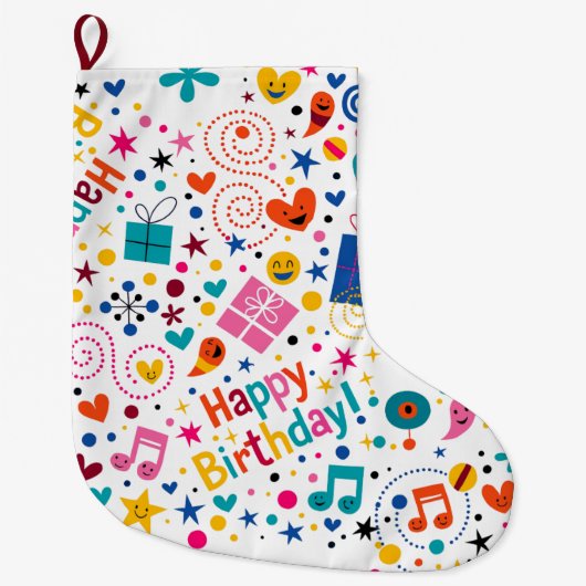 Grande Chaussette De Noël Christmas Stocking (Devant)