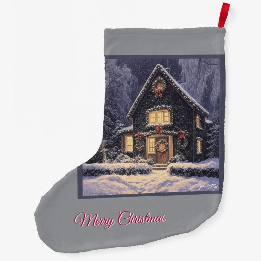 Grande Chaussette De Noël Christmas Stocking (Dos)