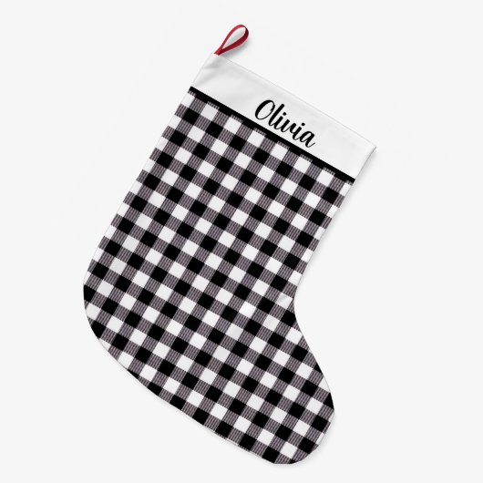 Grande Chaussette De Noël Christmas Stocking (Devant (Accrochage))