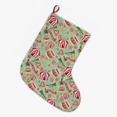 Grande Chaussette De Noël Cirque de Noël (Devant (Accrochage))