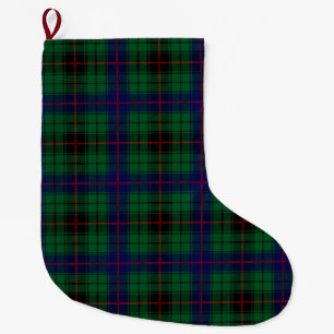 Grande Chaussette De Noël Clan Davidson Tartan Plaid