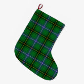 Grande Chaussette De Noël Clan écossais Henderson Tartan Plaid (Devant (Accrochage))