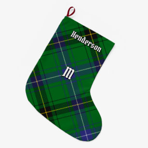 Grande Chaussette De Noël Clan Henderson Tartan