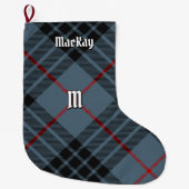 Grande Chaussette De Noël Clan MacKay Blue Tartan (Devant)