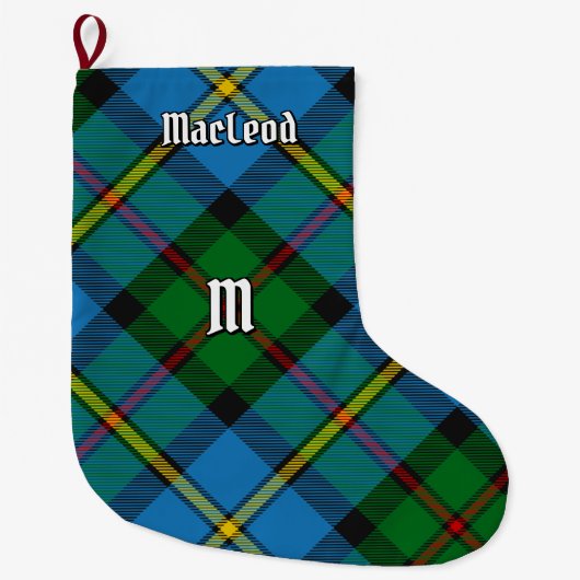 Grande Chaussette De Noël Clan MacLeod (Devant)