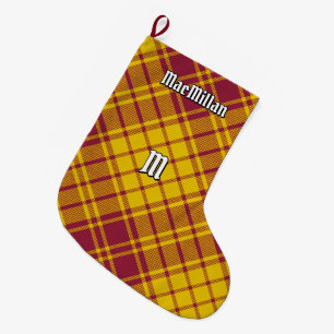 Grande Chaussette De Noël Clan MacMillan robe Tartan
