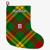 Grande Chaussette De Noël Clan MacMillan Tartan (Devant)